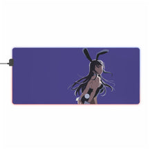 Charger l&#39;image dans la galerie, Tapis de souris LED RVB Seishun Buta Yarou wa Bunny Girl Senpai no Yume wo Minai (tapis de bureau)
