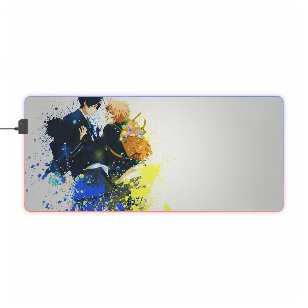 Free! Haruka Nanase, Nagisa Hazuki RGB LED Mouse Pad (Desk Mat)