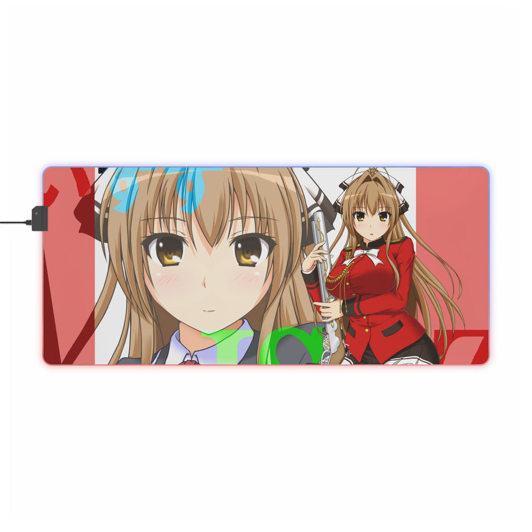 Amagi Brilliant Park Isuzu Sento RGB LED Mouse Pad (Desk Mat)