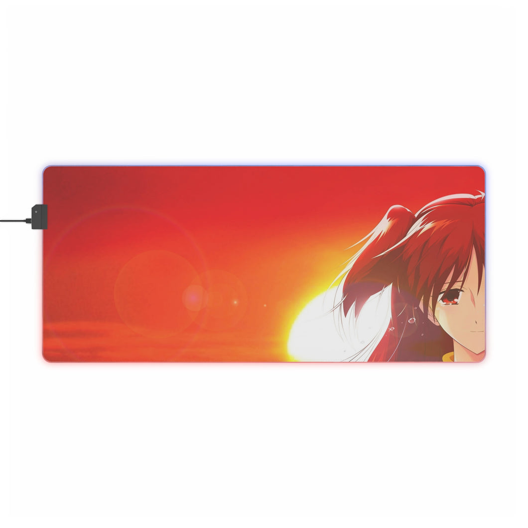 Tapis de souris LED RVB Sukasuka (tapis de bureau)