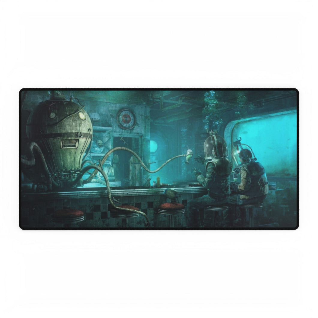 Deep Sea Diner Mouse Pad (Desk Mat)