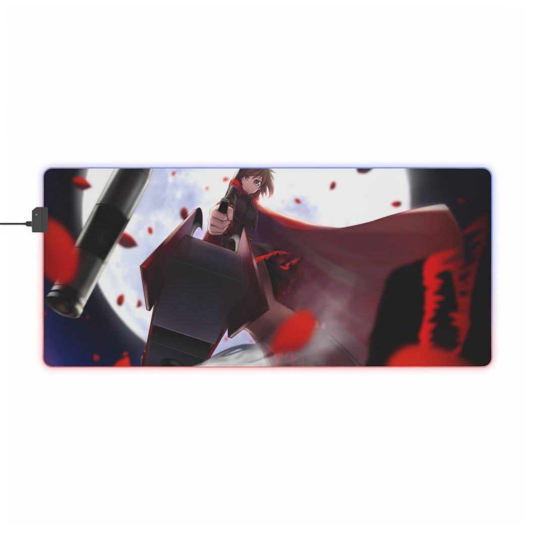 Tapis de souris LED RGB Anime RWBY (tapis de bureau)