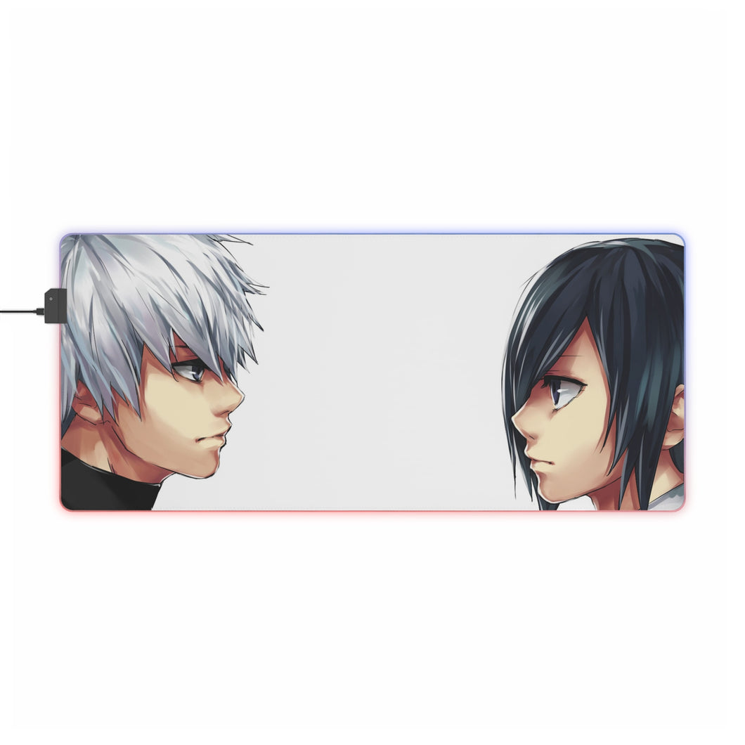 Tokyo Ghoul Ken Kaneki, Touka Kirishima RGB LED Mouse Pad (Desk Mat)