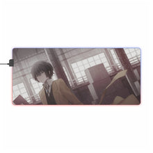 Cargar imagen en el visor de la galería, Alfombrilla de ratón con LED RGB de Osamu Dazai de Bungou Stray Dogs (alfombrilla de escritorio)
