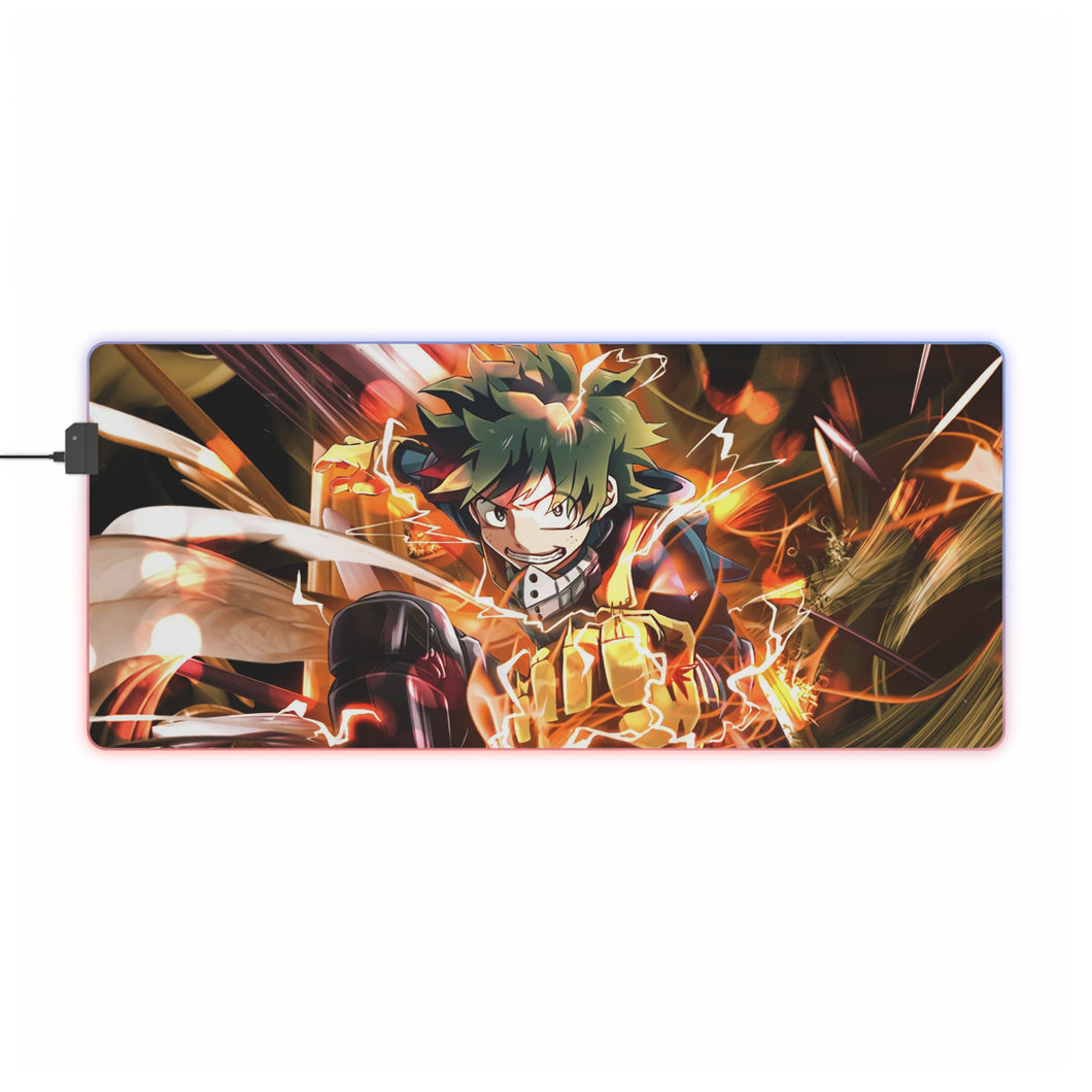 My Hero Academia Izuku Midoriya RGB LED Mouse Pad (Desk Mat)