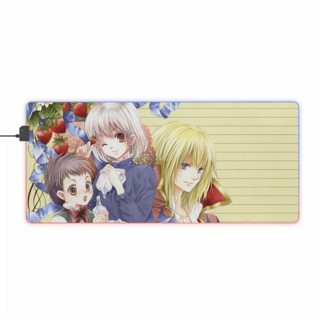 Howl's Moving Castle RGB LED Mouse Pad (Desk Mat)