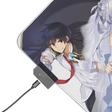 Charger l&#39;image dans la galerie, Tapis de souris LED Rokudenashi Majutsu Koushi To Akashic Records Sistine Fibel, Glenn Radars RGB (tapis de bureau)
