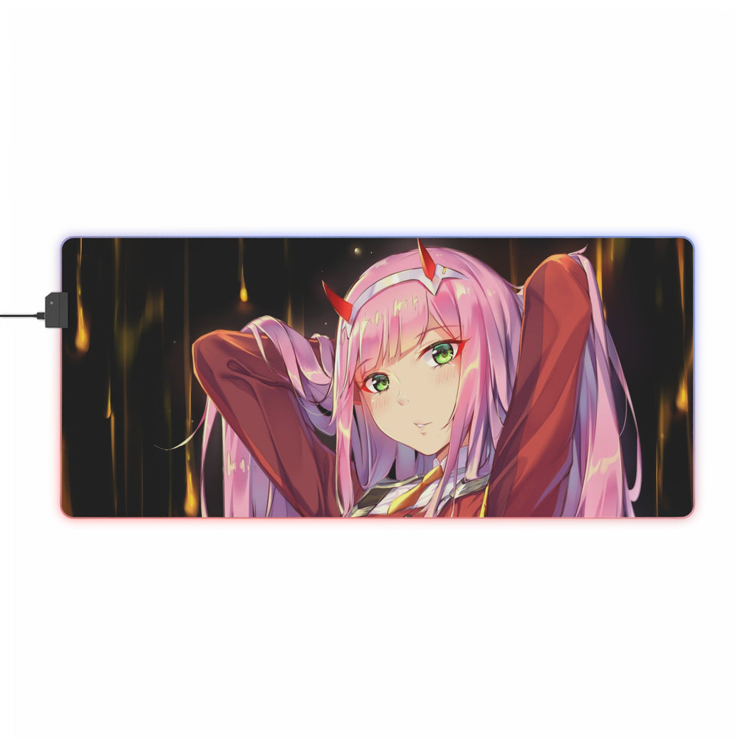 Darling In The FranXX RGB LED Mouse Pad (Desk Mat)