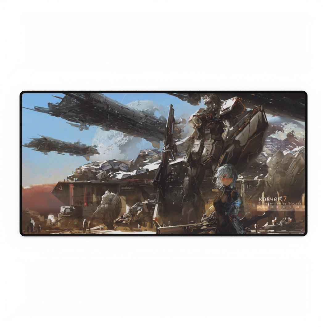 Anime Sci Fi Mouse Pad (Desk Mat)