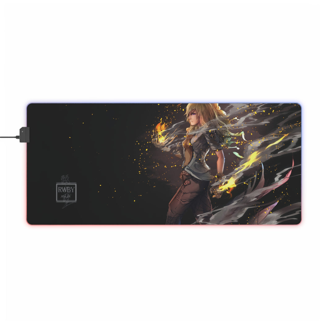 Tapis de souris LED RGB Anime RWBY (tapis de bureau)