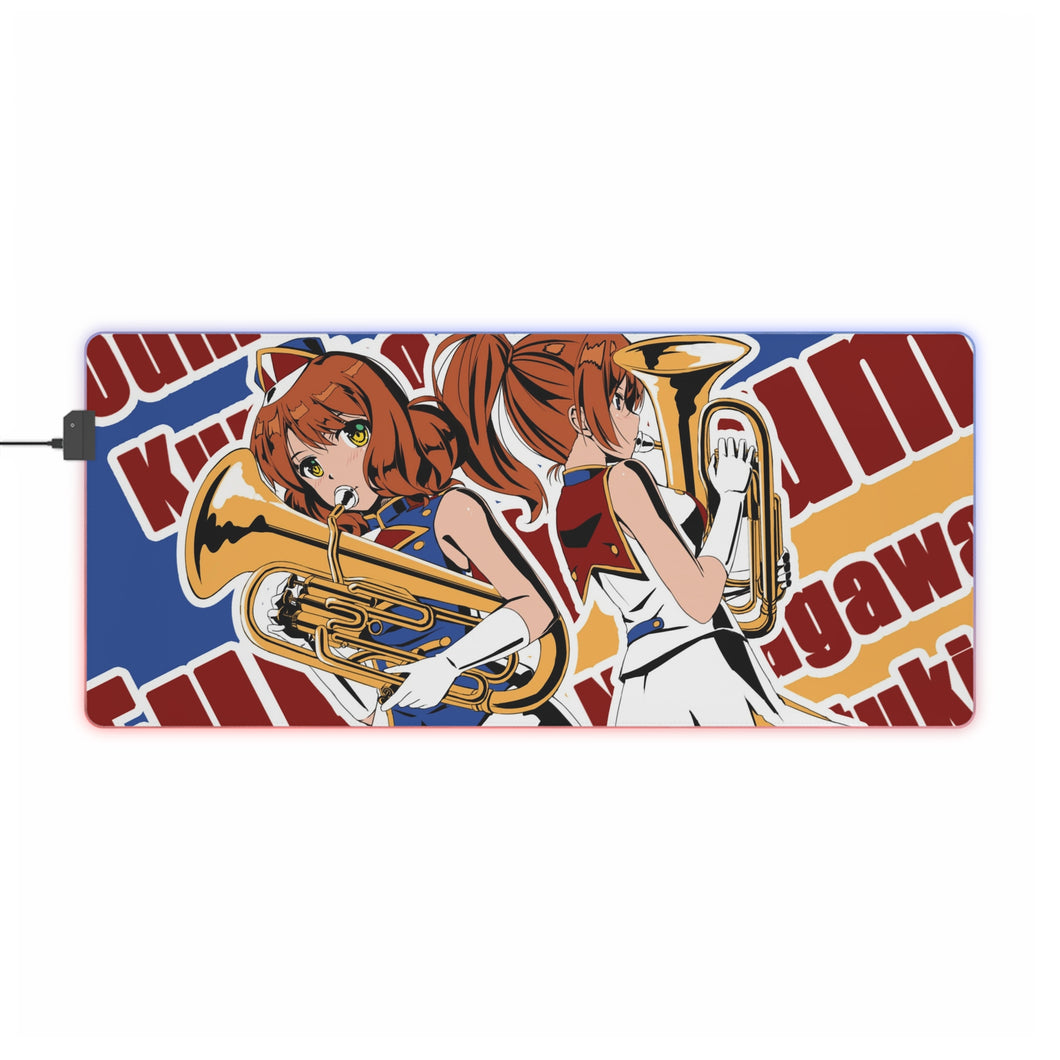 Sound! Euphonium Kumiko Oumae, Natsuki Nakagawa RGB LED Mouse Pad (Desk Mat)