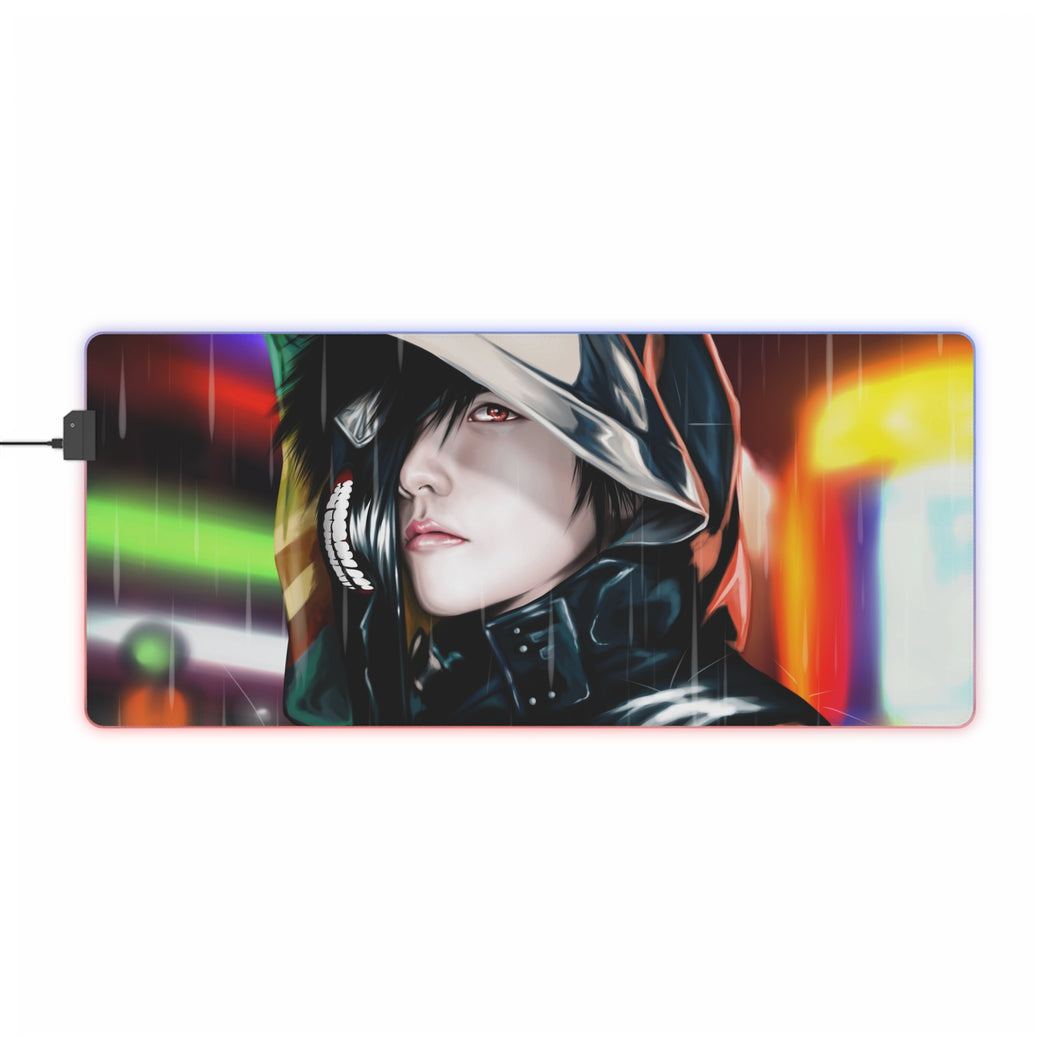 Tokyo Ghoul Ken Kaneki RGB LED Mouse Pad (Desk Mat)