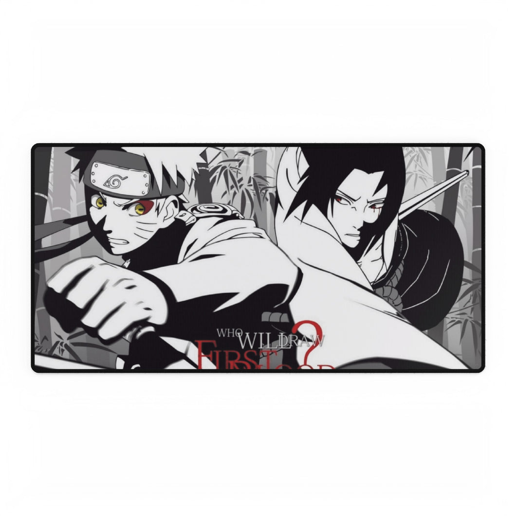 Who Will Draw First Blood Mouse Pad (Desk Mat)