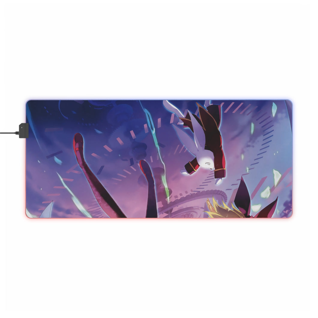 Anime Alice In Wonderland RGB LED Mouse Pad (Desk Mat)