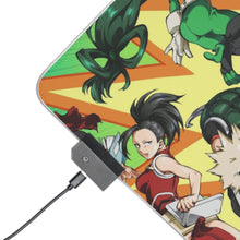 Cargar imagen en el visor de la galería, My Hero Academia Izuku Midoriya, Katsuki Bakugou, All Might, Tenya Iida, Tsuyu Asui RGB LED Mouse Pad (Desk Mat)
