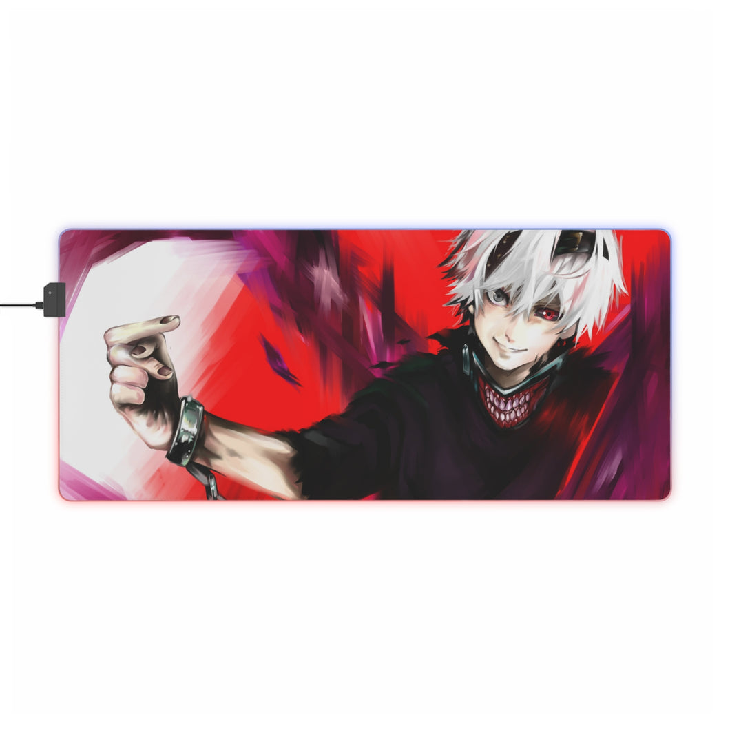 Tapis de souris LED RGB Anime Tokyo Ghoul (tapis de bureau)