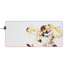 Load image into Gallery viewer, Blood Blockade Battlefront Leonardo Watch RGB LED Mouse Pad (Desk Mat)
