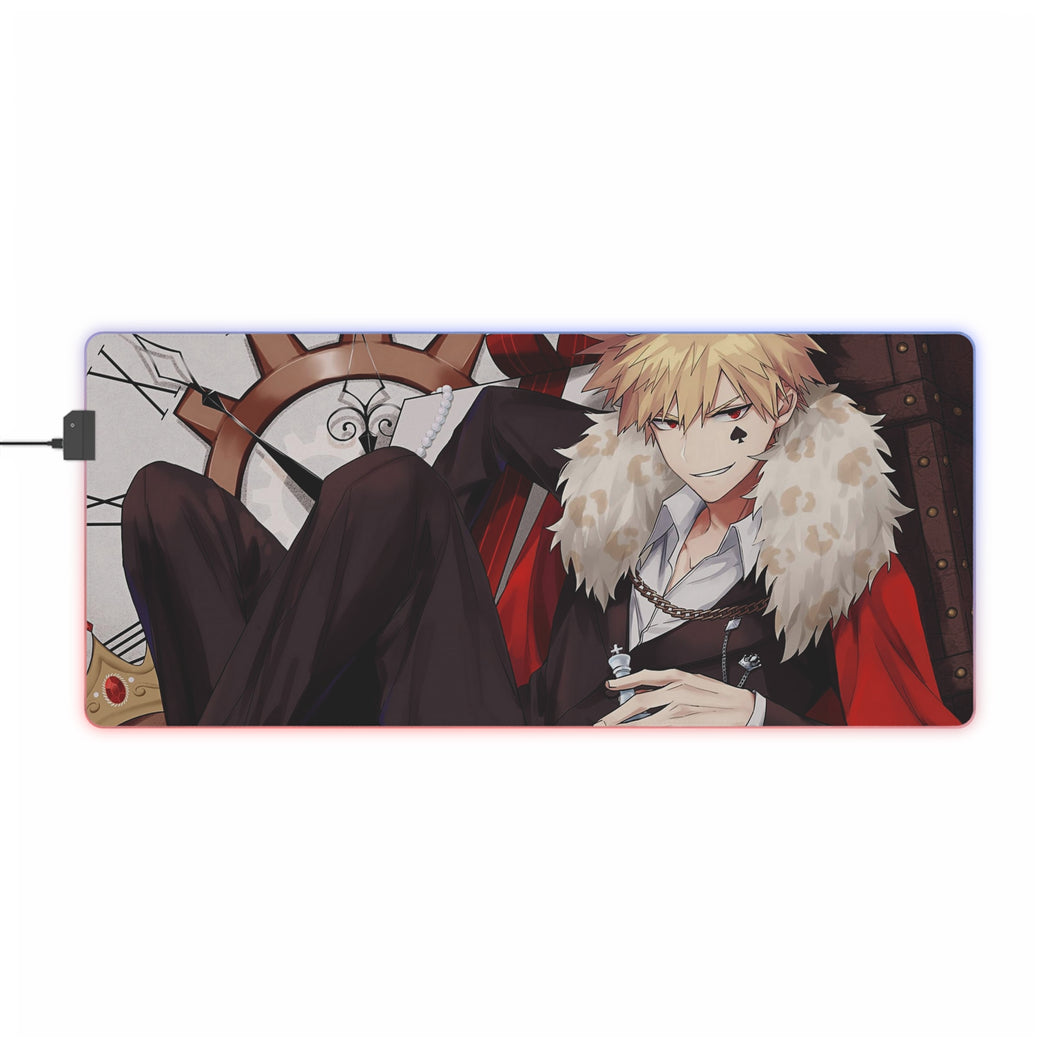 My Hero Academia Katsuki Bakugou RGB LED Mouse Pad (Desk Mat)