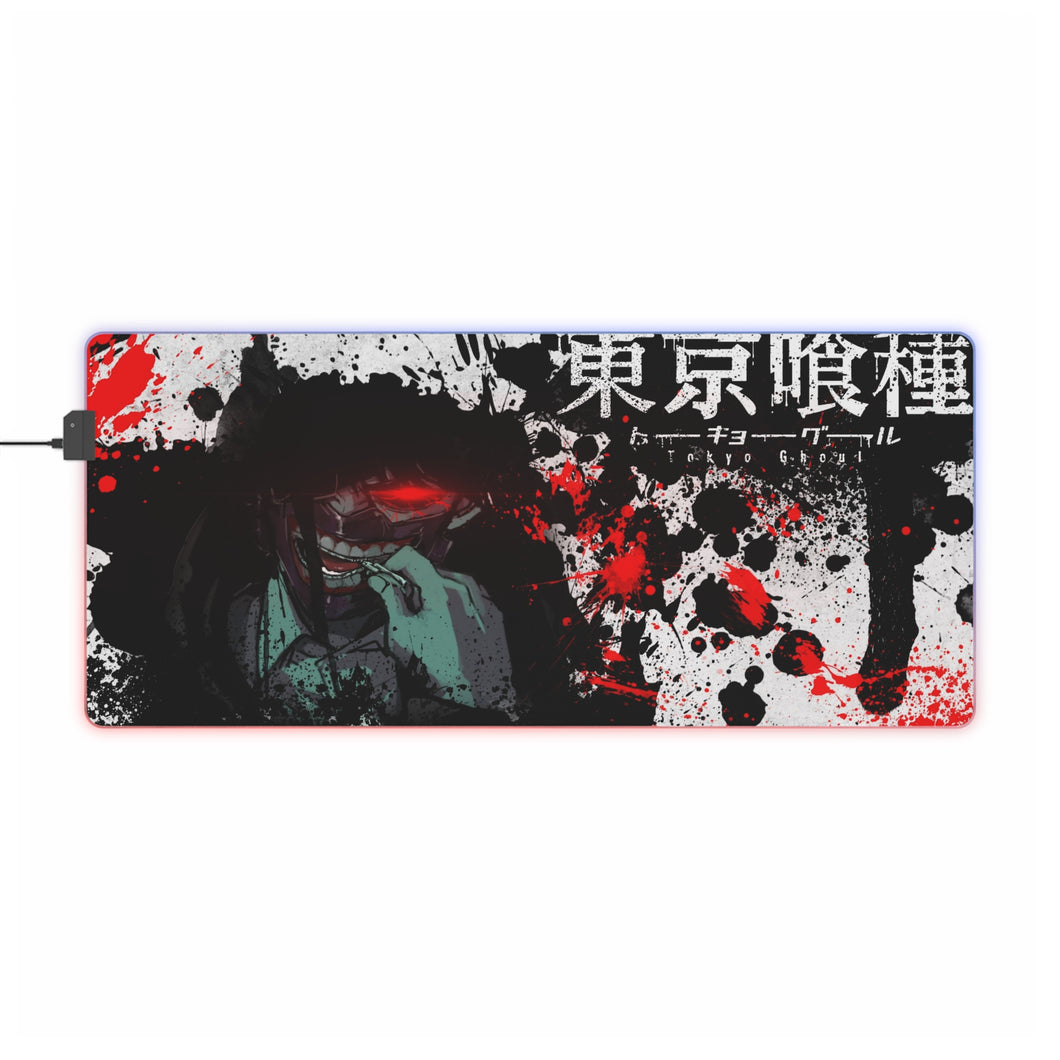 Anime Tokyo Ghoul RGB LED Mouse Pad (Desk Mat)