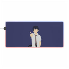 Cargar imagen en el visor de la galería, Blue Exorcist RGB LED Mouse Pad (Desk Mat)
