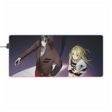 Charger l&#39;image dans la galerie, Tapis de souris LED RVB Angels Of Death Rachel Gardner (tapis de bureau)
