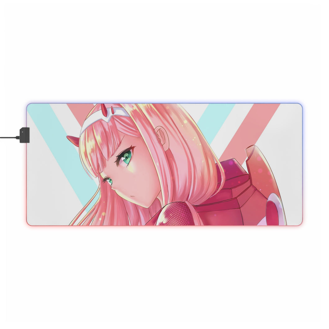 Darling In The FranXX RGB LED Mouse Pad (Desk Mat)