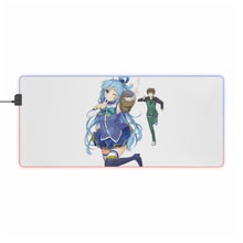 Load image into Gallery viewer, KonoSuba - God’s Blessing On This Wonderful World!! RGB LED Mouse Pad (Desk Mat)
