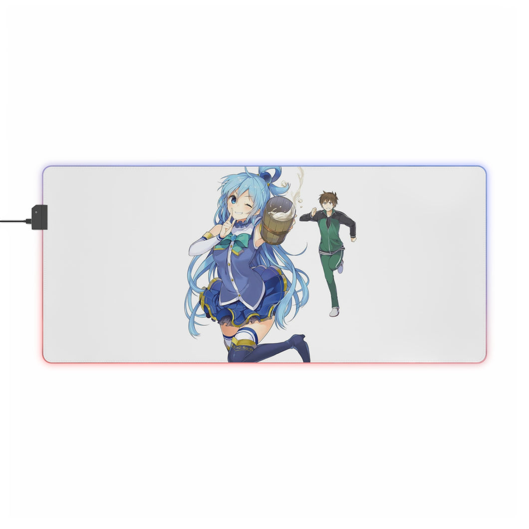 KonoSuba - God’s Blessing On This Wonderful World!! RGB LED Mouse Pad (Desk Mat)