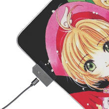 Load image into Gallery viewer, Cardcaptor Sakura Sakura Kinomoto RGB LED Mouse Pad (Desk Mat)
