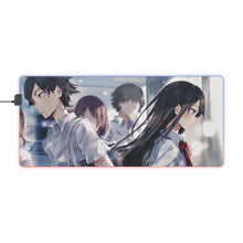 Charger l&#39;image dans la galerie, Tapis de souris LED RVB My Teen Romantic Comedy SNAFU Hachiman Hikigaya, Yukino Yukinoshita (tapis de bureau)
