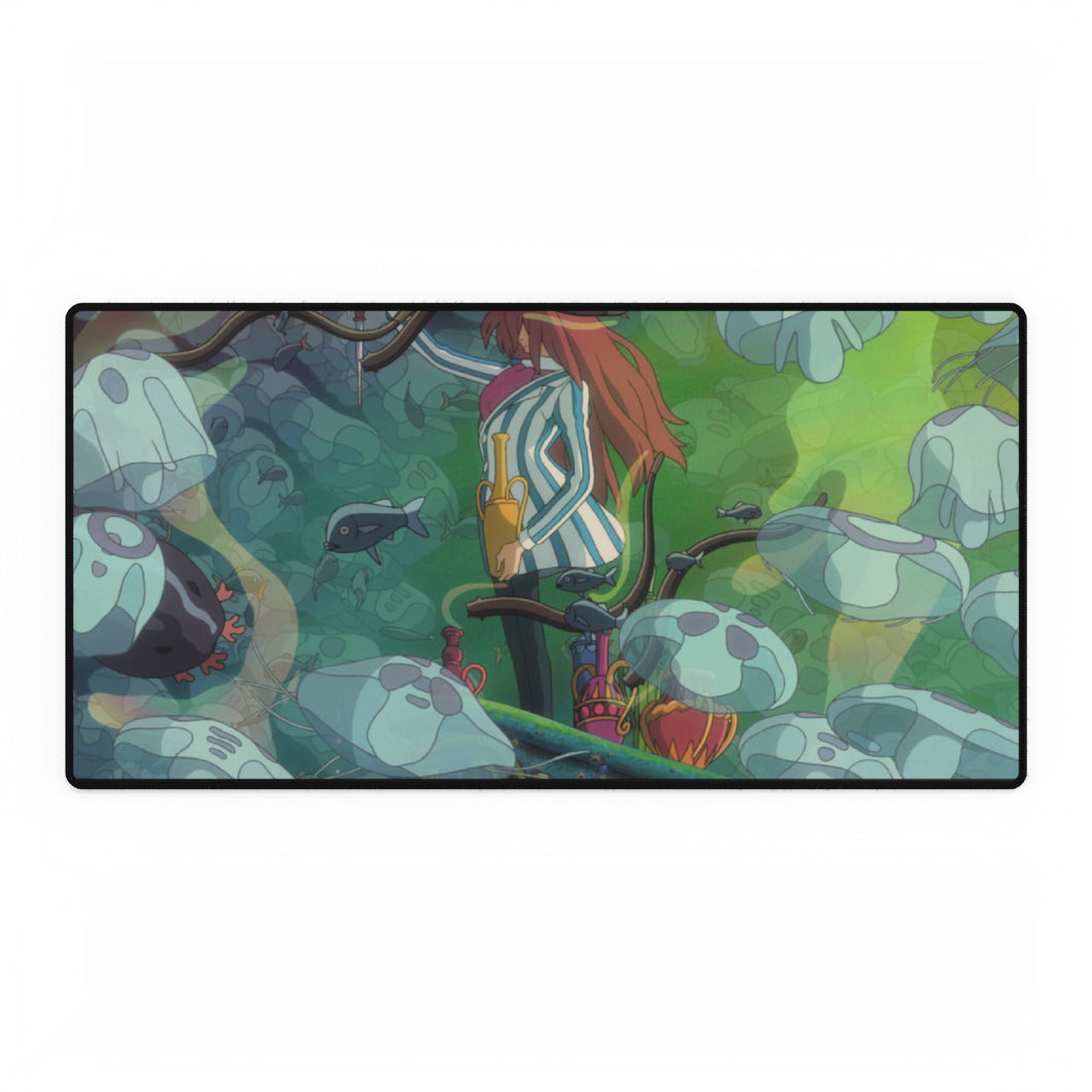 Anime Ponyo Mouse Pad (Desk Mat)