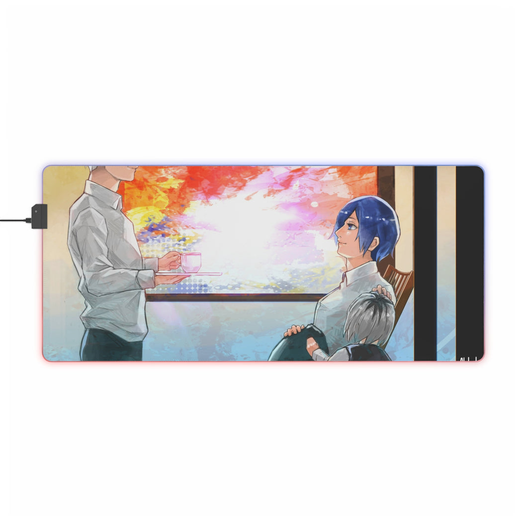 Tapis de souris LED RVB Tokyo Ghoul:re (tapis de bureau)