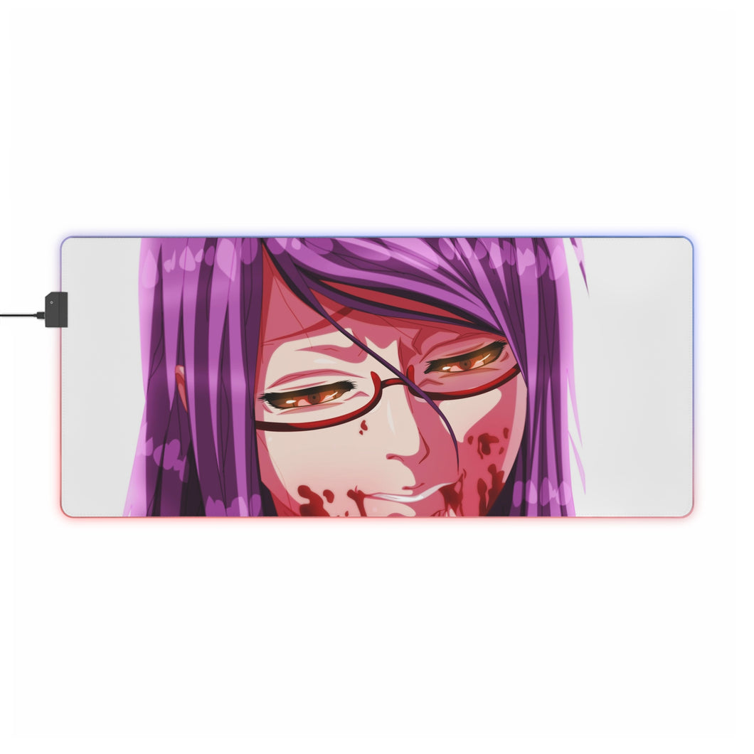 Tokyo Ghoul Rize Kamishiro RGB LED Mouse Pad (Desk Mat)