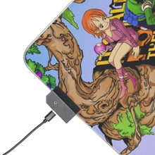 Load image into Gallery viewer, One Piece Monkey D. Luffy, Roronoa Zoro, Sanji, Nico Robin, Tony Tony Chopper RGB LED Mouse Pad (Desk Mat)
