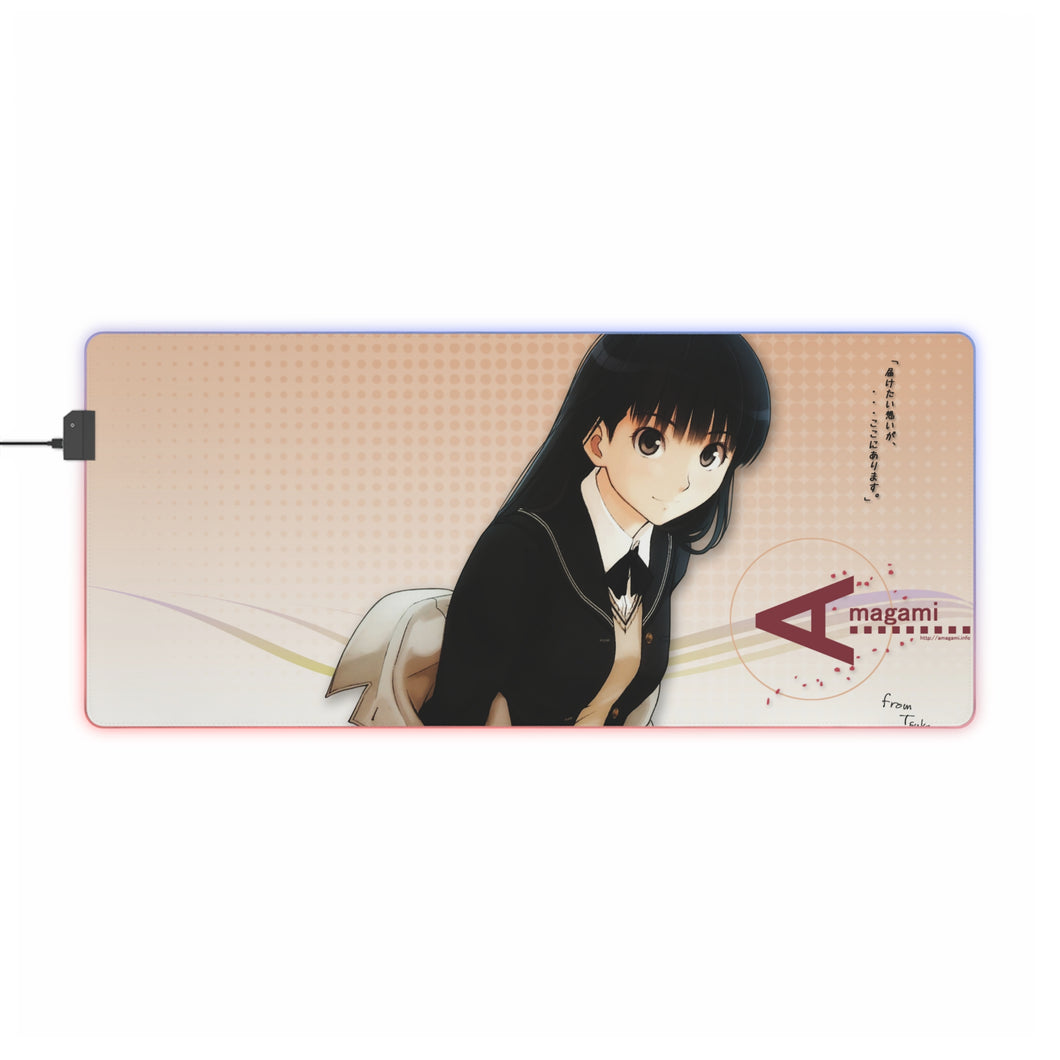 Amagami RGB LED Mouse Pad (Desk Mat)