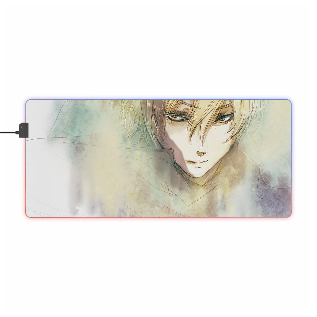 Tapis de souris LED RGB Anime Berserk (tapis de bureau)