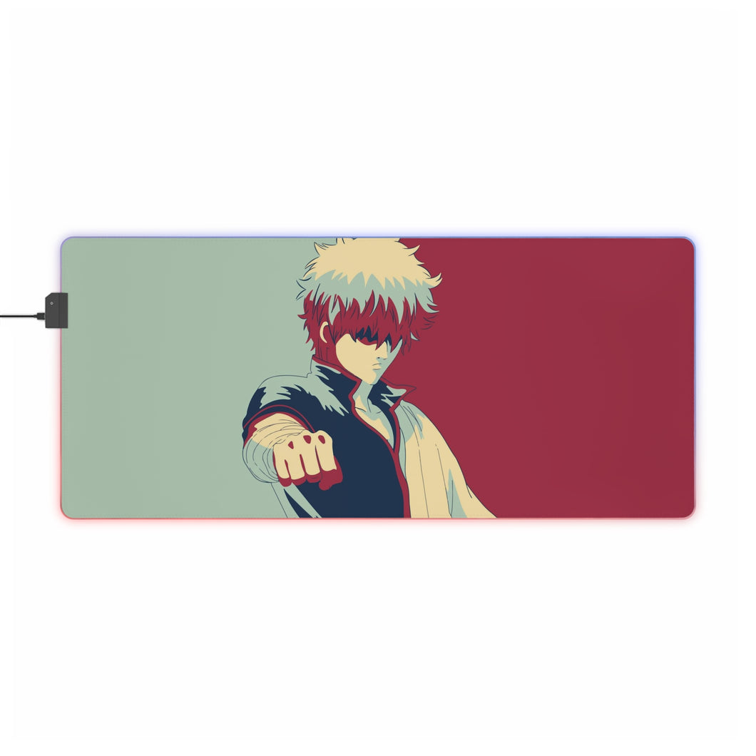 Gintoki Sakata RGB LED Mouse Pad (Desk Mat)