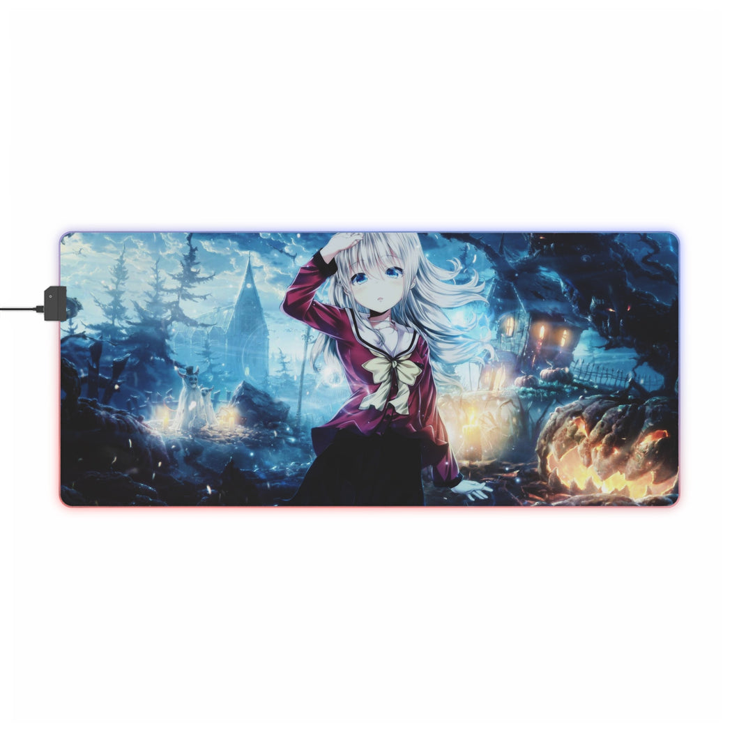 Tapis de souris LED RVB Nao Tomori GFX (tapis de bureau)