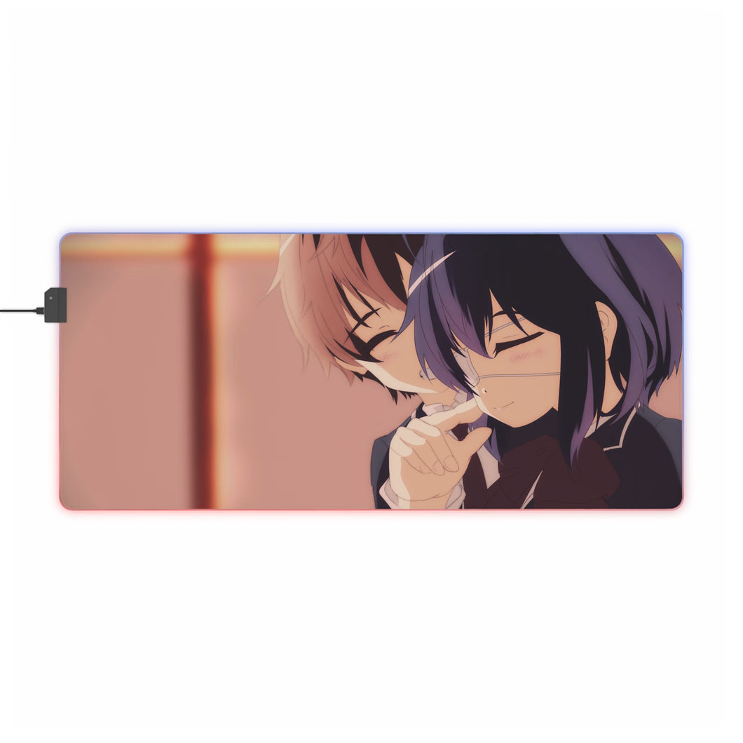 Love, Chunibyo & Other Delusions Rikka Takanashi RGB LED Mouse Pad (Desk Mat)