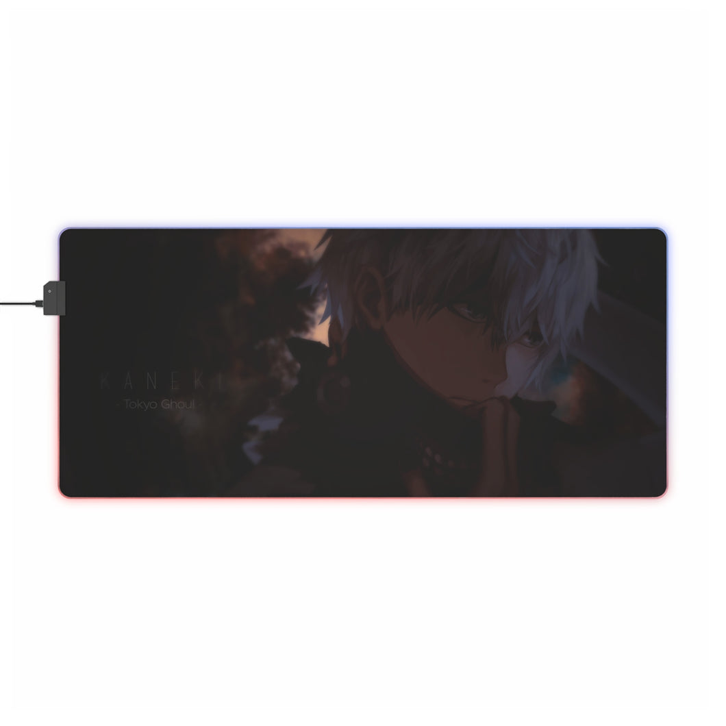 Tapis de souris LED RGB Anime Tokyo Ghoul (tapis de bureau)