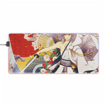 Load image into Gallery viewer, Anime Touken Ranbu RGB LED Mouse Pad (Desk Mat)
