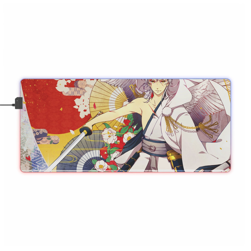 Anime Touken Ranbu RGB LED Mouse Pad (Desk Mat)