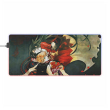 Charger l&#39;image dans la galerie, Tapis de souris LED RGB Pandora Hearts Alice Baskerville, Oz Vessalius (tapis de bureau)
