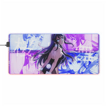 Charger l&#39;image dans la galerie, Mai Sakurajima - Seishun Buta Yarou wa Bunny Girl Senpai no Yume wo Minai RGB LED Tapis de souris (Tapis de bureau)
