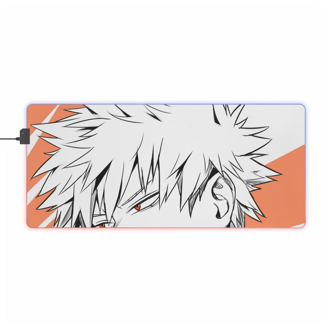 Alfombrilla de ratón (alfombrilla de escritorio) RGB LED My Hero Academia Katsuki Bakugou