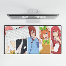 Cargar imagen en el visor de la galería, Alfombrilla de ratón (alfombrilla de escritorio) Anime The Quintessential Quintuplets
