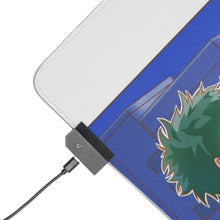 Charger l&#39;image dans la galerie, Tapis de souris LED RGB My Hero Academia Izuku Midoriya, All Might (tapis de bureau)
