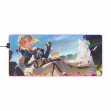 Load image into Gallery viewer, Violet Evergarden RGB LED Mouse Pad (Desk Mat)
