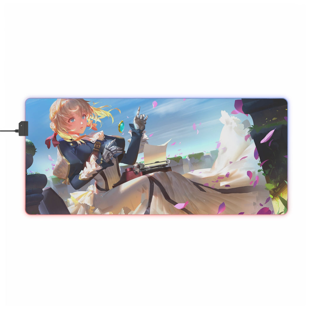 Violet Evergarden RGB LED Mouse Pad (Desk Mat)