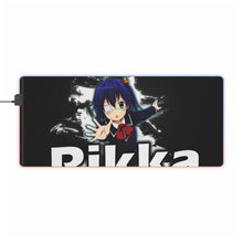 Cargar imagen en el visor de la galería, Rikka Takanashi RGB LED Mouse Pad (Desk Mat)
